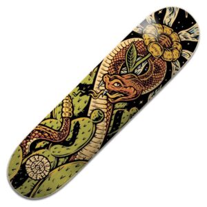 x timber high dry snake skateboard deck 8 5 p56035 130880 image